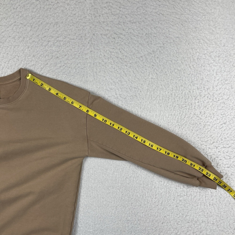 Babaton The Group Aritzia Sweatshirt Womens XXS Beige Tunic Pullover Athleisure - Picture 9 of 15